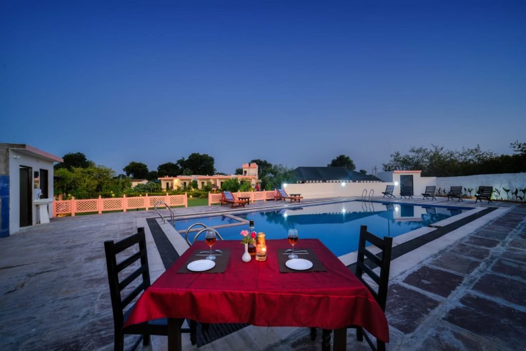 Image showing Ranthambore Nature Camp swimming Pool