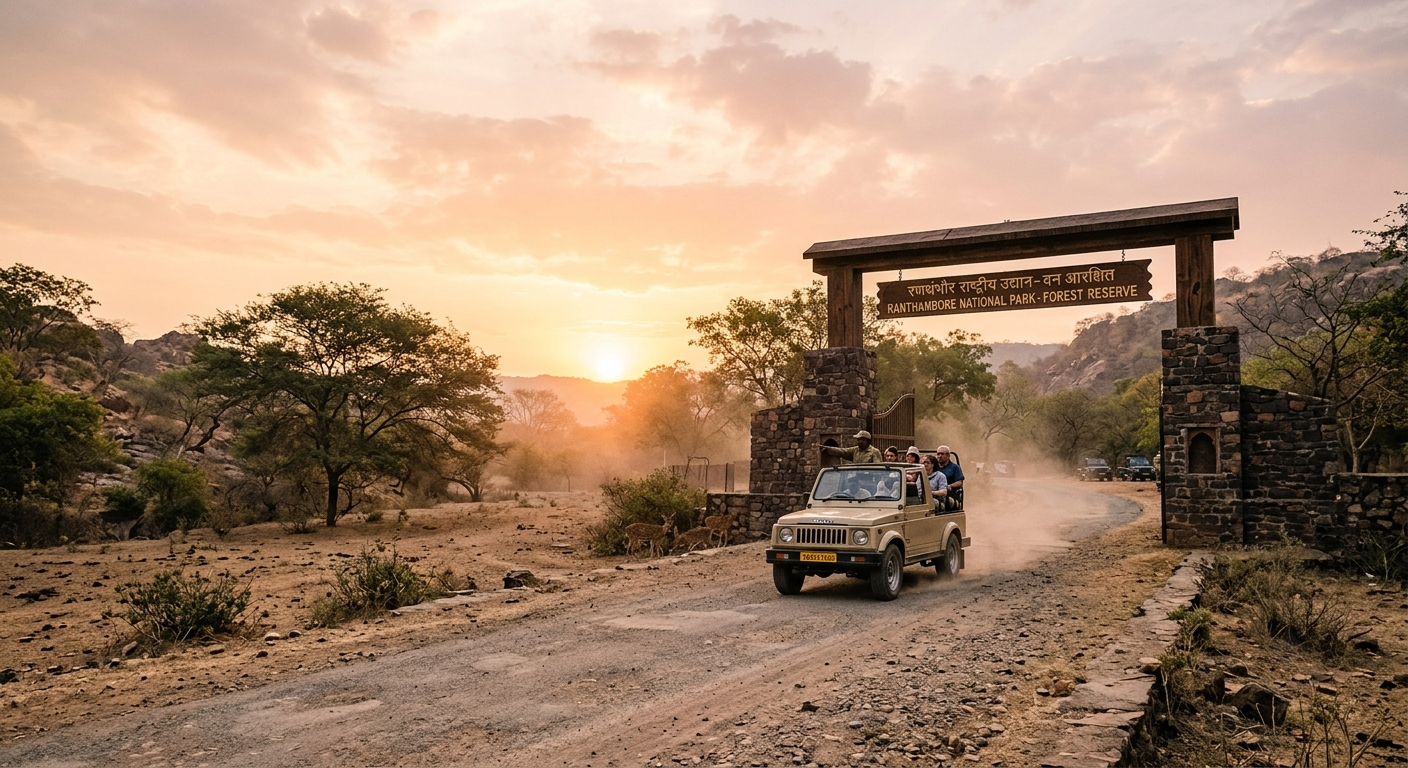 Ranthambore National Park: Complete Visitor's Guide (Safaris, Zones, Best Time & Prices) 1 Ranthambore National Park Resort: A Complete Guide to Picking the Perfect Jungle Stay – Ranthambore Nature Camp Resort